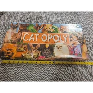 Catopoly Monopoly Board Game- Open Box. Never Played- See Description